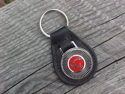 Classic Mercury Cougar Leather Key Fob Nos Custom-made Brilliant Quality • $15