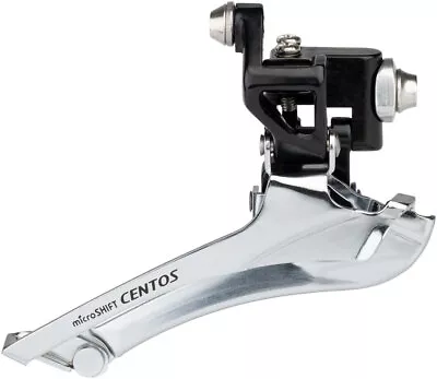 MicroSHIFT Centos Front Derailleur - 10-Speed Double Braze-On 56t Max • $30.67