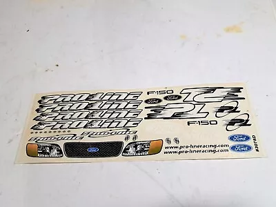 Proline 1/10 FORD F150 DECAL SHEET #3078D RC B1 • $17.99