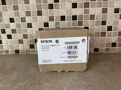 Oem Genuine Epson Elplp42 Lamp For Powerlite 822p 83c Ex90 400w410w822+83+/ C1-4 • $39.99