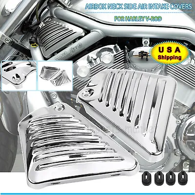 Airbox Neck Side Air Intake Cover For Harley Night Rod Special V-Rod VRSCF VRSCX • $36.98