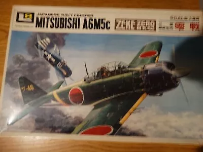 LS 1/32 Scale Mitsubishi A6M5c Zeke Zero Open Box Great Builder • $29.95