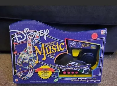 Disney The Wonderful World Of Music Game 2002 Mattel Electronic Melody NEW Rare  • £45