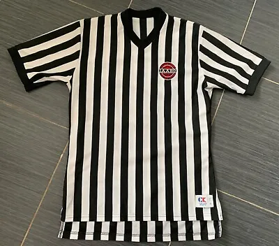 £4.99 • Buy Vintage Cliff Keen Athletic (USA) IAABO Basketball Referee Official Jersey (L)