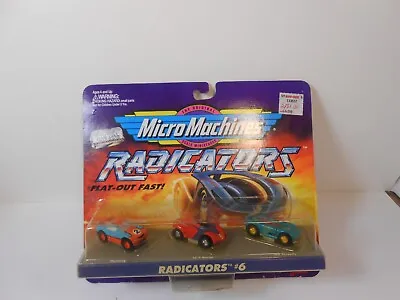 1989 Micro Machines Radicators Collection #6 Galoob 6472 In Box! • $26