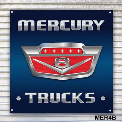 Mercury Truck V8 61-66 Banner Sign Wall Art • $34.95