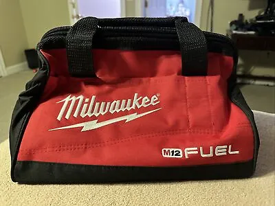 Milwaukee Tool Bag M12 FUEL Heavy Duty Contractors Case 13  X 9  X 10 M18 • $18.99