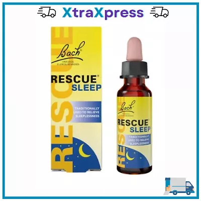 BACH Flower Remedies Rescue Sleep Drops 10ml • $27.37