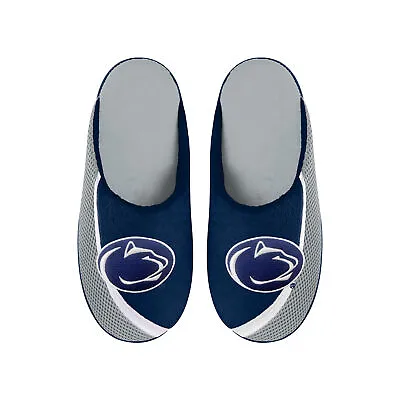FOCO NCAA Men's Penn State Nittany Lions 2022 Big Logo Color Edge Slippers • $27.50