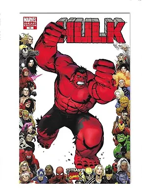 Hulk 13 With Red Hulk Marvel's 70th Anniversary Border Variant  • $10