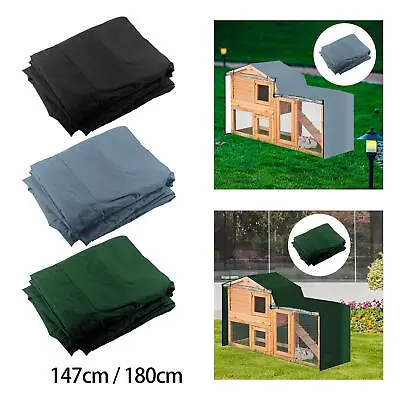 Rabbit Hutch Cover Waterproof Dust Cover Protector With Front Opening Window • £19.20