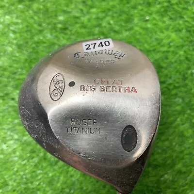 Great Big Bertha Warbird 9° Driver Firm Flex Graphite RH. ((READ)).         2740 • $19.95