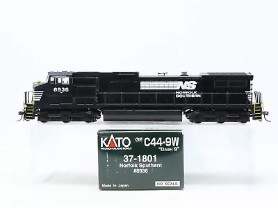 $199.95 • Buy HO KATO 37-1801 NS Norfolk Southern GE C44-9W Dash 9 Diesel #8936 - DCC Ready