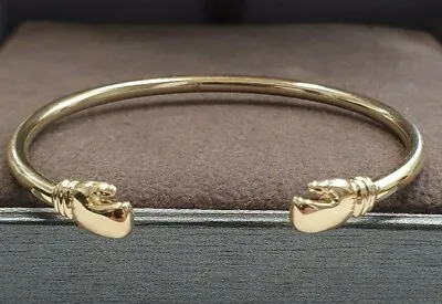 9ct Gold Boxing Glove Baby/Child's Bangle Solid 9ct Gold Torque Bangle • £249