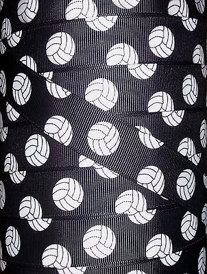  5 Yards 7/8  BUMP SET SPIKE GAME SPORTS VOLLEYBALL GROSGRAIN RIBBON U PICK • $4