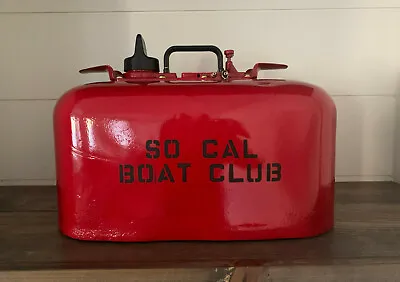 $300 • Buy Vintage OMC Outboard Motor Boat Gas Tank 4 Gallon Marine Gas Tank  RESTORED 
