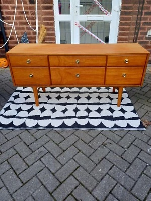 Vintage Mid Century Teak Sideboard Cabinet Dressing Table Can Deliver  • £165