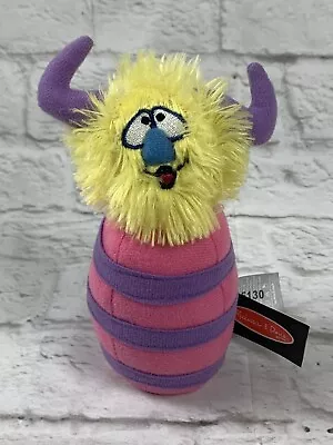 Melissa & Doug Monster Bowling Replacement Pin Plush Purple Pink And Yellow • $4.95