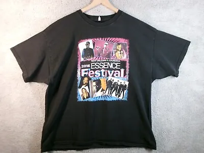 2016 Essence Festival Shirt Adult XL Music Hip Hop Mariah Carey Kendrick Lamar • $9.95