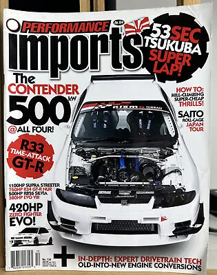 Performance Imports Magazine  No 134 In Ok Condition • $8.79