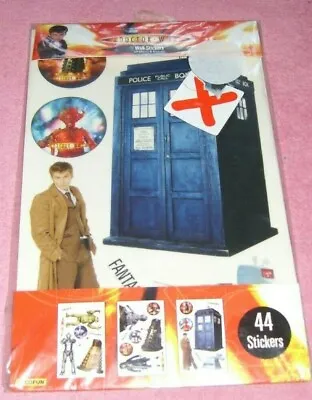 £10 • Buy New Never Used Dr Who Wall Stickers X 44 Removable