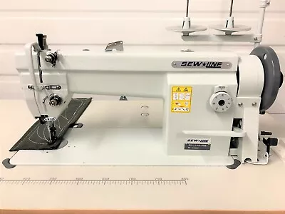 Sewline Sl-106-rb Triple Feed Walking Foot 110v Servo Industrial Sewing Machine • $1099