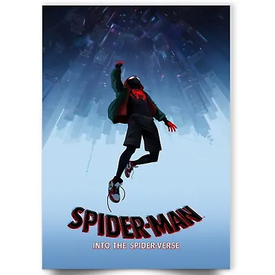 Spiderman Into The Spider-Verse Movie Poster Marvel Movie Poster - Spiderman • £4.99