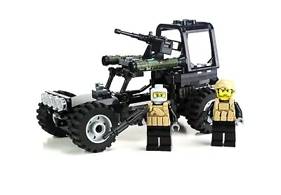 Desert Patrol Navy SEAL Special Forces Vehicle Made With Real LEGO® Bricks • $84.68