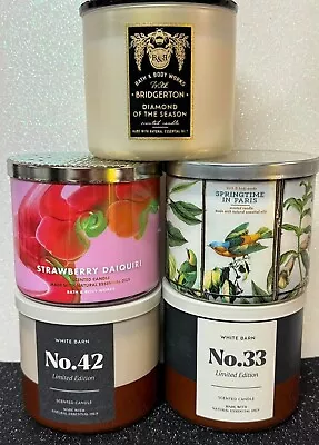 Bath And Body Works 3 Wick Candle 115 Scents To Choose From Fast Shipping • $15.30