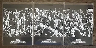 2007 Marvel Masterpieces ASHCAN BOX-TOPPERS Complete Set #1-3 Alex Ross • $12.99