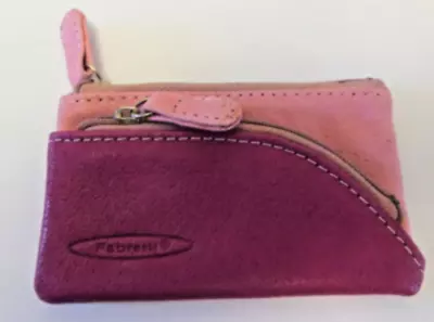 Gorgeous Fabretti Italian Leather Purse. Pinks. BNWOT • £0.99