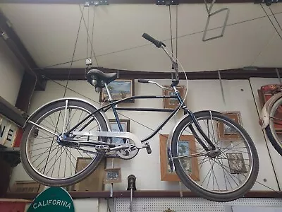  VINTAGE 80s/90s WORKSMAN RAT 3-SPEED CRUISER BIKE 26 BMX KLUNKER  • $500