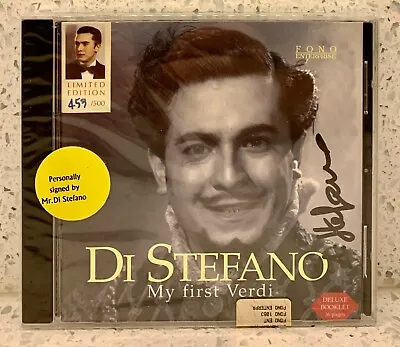 Debut Series - Di STEFANO - My First Verdi (CD FONO) 1948 -1952 LIMITED Signed • $35