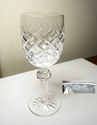 $47.95 • Buy Waterford Crystal POWERSCOURT 7 1/8  Claret Wine Glass(s),  Ireland, Excellent!
