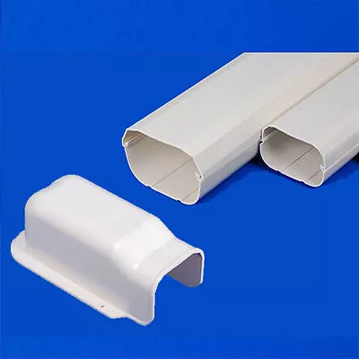 New Air Conditioner Wall Duct Cover PVC KIT Duct Split System 100mm 2m Length • $65