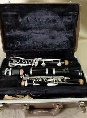 Buescher Aristocrat Clarinet Made In USA With Case Good Condition • $340.91