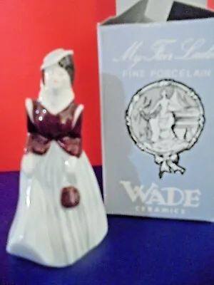 Wade Fine Porcelain Figurine - My Fair Ladies - Lucy  - Made In England + Box • £5.95