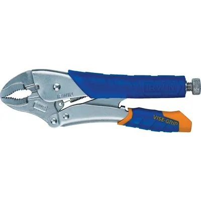 £15.04 • Buy Irwin T07T 7WR - Fast Release Curved Jaw Locking Pliers With Wire Cutter - 175mm