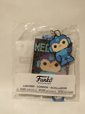 MEGAMAN 8-Bit Funko POP! Lanyard Keychain GameStop 2017 EXCLUSIVE NEW!! • $12.73