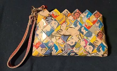 Nahui Ollin Disney Princess Comic Strip Themed Small Zipper Wallet Clutch • $11.69