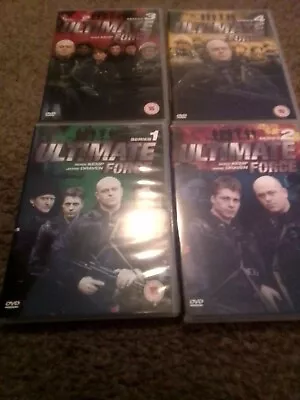 Ultimate Force  Series 1-4 Dvds • £7.59