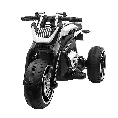 TOBBI 12V Battery 3 Wheeled Ride On Motorcycle For Ages 3+ Black (Open Box) • $128.26