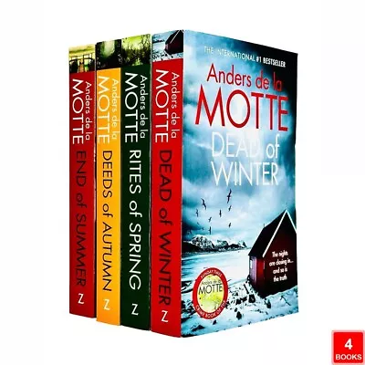 £19.99 • Buy Anders De La Motte Seasons Quartet Series 4 Books Collection Set End Of Summer