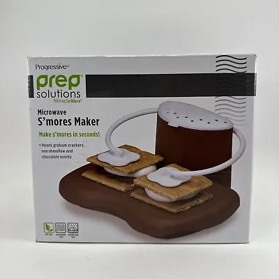 Progressive Prep Solutions Microwave S'mores Maker New In Box Indoor Smores • $8.90