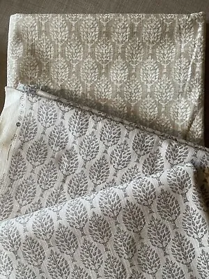 3 Iliv Upholstery Fabric. Kemble Design  4m Maize 3m And 1.5m Cashmere • £30