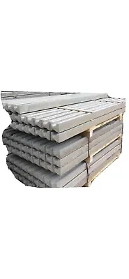 £16 • Buy Concrete (Slotted) Reinforced Fence Posts 5ft/6ft/8ft /9ft