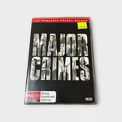 Major Crimes The Complete Fourth Season Mary McDonnell Region 4 Drama Crime • $9.74