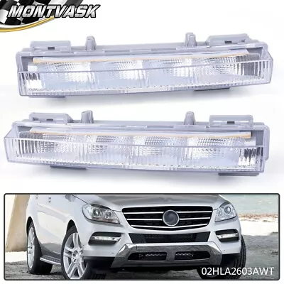 Fit For Mercedes Benz W166 ML350 X204 LED Daytime Running Light  DRL Fog Lamp • $27.94