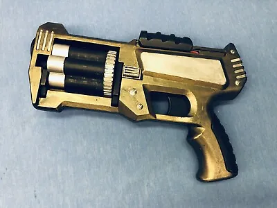 Custom Post Apocalyptic Steampunk Cosplay Prop Dart Gun - Gold / Silver • $34.99