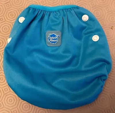 Splash About Baby Adjustable Reusable Swim Nappy  Size  S-m  Ex Cond • £2.99